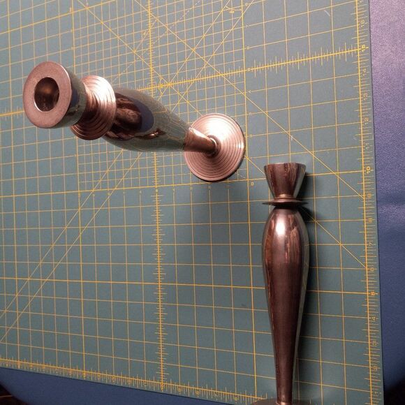 Metal Candlestick Candle holder - Picture 4 of 6